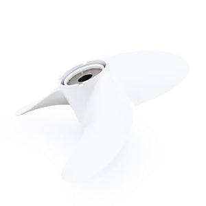 CAPTAIN Aluminum Outboard Propeller fit Yamaha 40 Engines, Pin Drive PropellerS, RH