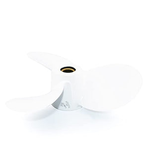 CAPTAIN Boat Propeller fit Yamaha 5-8 HP, Pin Drive Outboard Prop, RH, Aluminum, OEM Propellers for Yamaha F6, F8, F9.9, 5, 6, 8 HP Engines