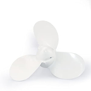 CAPTAIN Outboard Propeller, fit Yamaha 2 HP Engines, Pin Drive Outboard Prop, RH Aluminum Propellers, 3 Blades, OEM No.6F8-45942-01-EL