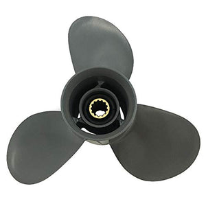 CAPTAIN Propeller Fit Honda Outboard Engines 35-60HP Aluminum 13 Tooth Spline RH