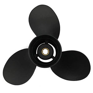 Captain Propeller 9x9 Fit Mercury Outboard Engine 6hp 8hp 9.9hp 10hp 15hp 8 Tooth Spline 48-828156A12