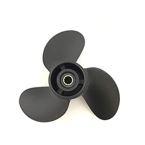 Captain Propeller 8.9x9.5 Fit Tohatsu Outboard Engine 8hp 9.8hp MFS8/9.8 NSF8/9.8 12 Tooth Spline 3B2B64519-1