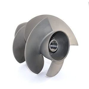 CAPTAIN Jet Ski Twin Impeller Replace for Solas YV-TP-12/18, YV-TP-12/20, YS-TP-14/23, YV-FY-09/14, YS-FY-09/14, Fit Yamaha WaveRunner, Flyboarding Impeller