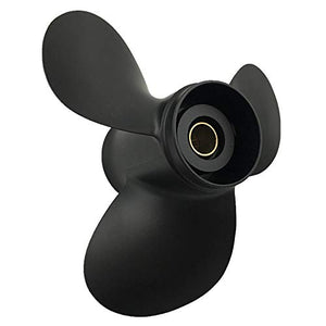 CAPTAIN Propeller 10 1/8x15 Fit Mercury Outboard Engine 25hp 30hp Sea Pro-Marathon 35hp 40hp 45hp 48hp Mariner 50hp 55hp Mercury Sea Pro-Marathon 60hp 70hp 13 Tooth Spline 48-73140A45