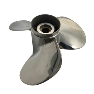 Captain Propeller 10 3/8X13 Fit Mercury Outboard Engine 25hp 30hp 35hp 40hp 45hp 48hp 50hp 55hp 60hp 70hp 75hp 13 Tooth Spline Steel Stainless