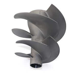 CAPTAIN Jet Ski Twin Impeller Replace for Solas YV-TP-12/18, YV-TP-12/20, YS-TP-14/23, YV-FY-09/14, YS-FY-09/14, Fit Yamaha WaveRunner, Flyboarding Impeller