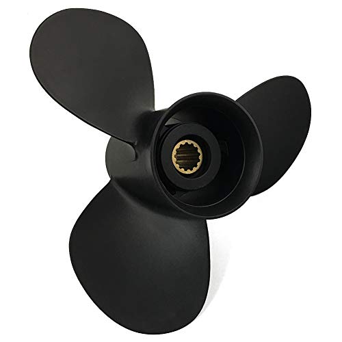 Captain Propeller 11.1x13 Fit Tohatsu Outboard Engine 35hp 40hp 50hp 13 Tooth Spline 3T5B64527-1