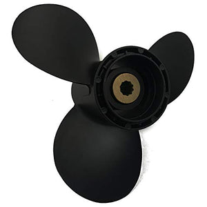 Captain Propeller 9 1/4x9 Fit Suzuki Outboard Engine 8hp 9.9hp 15hp 20hp DF8A DF9.9A DF9.9B DF9.9 DT9.9 DF15A DF15 DT15C DT15 DF20A DT20 10 Tooth Spline 58100-94J00-019