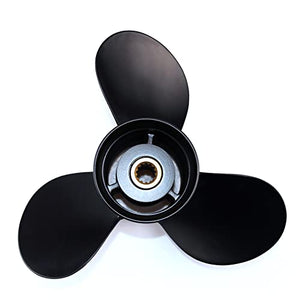 CAPTAIN Boat Propeller fit Johnson Evinrude 40-140 HP Engines, 13 Spline Tooth Outboard Prop, RH, Aluminum, OEM Propellers for 50 60 E-TEC 65 70 75 85 88 90 100 110 112 115 120 125 135 HP