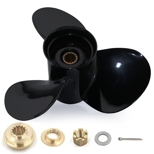 Captain Propeller 11.1x14 Fit Tohatsu Outboard Engine 35hp 40hp 50hp 13 Tooth Spline 3T5B64529-1