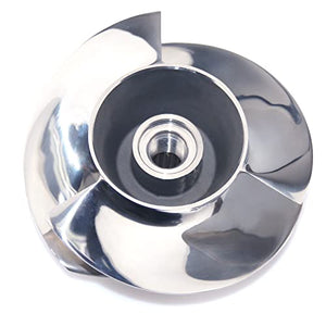 CAPTAIN Impeller with Wear Ring, Wrench and Seal Replace for Sea-Doo Personal Watercraft (PWC) Park ACE 900, Spark ACE 900 HO, Spark TRIXX, fit Solas SK-CD-12/14 WaveRunner 3 Blade Impeller