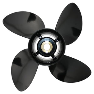 CAPTAIN 14.25 x 19 Pitch 4 Blades Propeller Replace for Volvo Penta Aquamatic SX Drive 3.0L-8.2L (1994 - Present) 19 Spline Tooth, fit OEM 3587522 Aluminum Prop