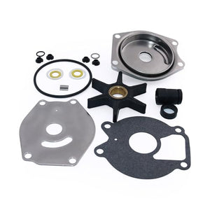 CAPTAIN 99157T2 Water Pump Repair Kit fit Mercury Mariner Outboard Motors 2-Stroke 15-25 HP & 4-Stroke 8-25 HP, Includes Impeller, Compatible with Bigfoot & SeaPro Models (46-99157T2)