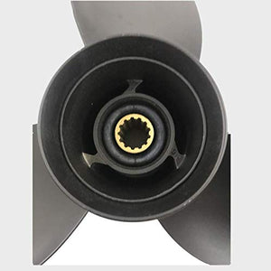 Captain Propeller 13 1/2x15 Fit Suzuki Outboard Engine 60hp 75hp 70hp 85hp 90hp 100hp 115hp 140hp DF60 DT75 DF70 DT75 DT90 DT100 DT115 DT140 13 Tooth Spline 58100-94500-019