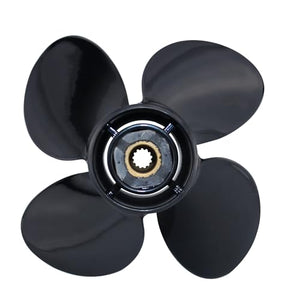 CAPTAIN Boat Propeller fit Johnson Evinrude 40-140 HP Engines, 13 Spline Tooth Outboard Prop, RH, Aluminum, OEM Propellers for 50 60 E-TEC 65 70 75 85 88 90 100 110 112 115 120 125 135 HP