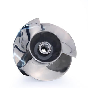 CAPTAIN Jet Ski Impeller with Wrench and Seal, Replace for Solas SXX-CD-13/18, fit Sea-Doo Personal Watercraft (PWC) RXP-X 300 / RXT-X 300 / GTX Limited 300 / Wake PRO 230hp