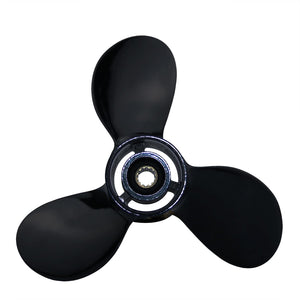 CAPTAIN12 Spline Tooth Aluminum Outboard Propeller fit Mercury Engines 8HP 9.9HP 4 Stroke, 8.9X9.5 Upgrade OEM Prop