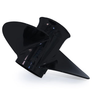 CAPTAIN Outboard Propeller 9 1/4x11 fit Suzuki DF8A DF9.9A DF9.9B DF9.9 DT9.9 DF15A DF15 DT15C DT15 DF20A DT20- OEM Grade - 3 Blades - 10 Spline Tooth Aluminum Boat Prop