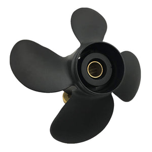 CAPTAIN Propeller 4 Blade 10.3x13 Fit Mercury Outboard Engine 25hp 30hp Sea Pro-Marathon 35hp 40hp 45hp 48hp Mariner 50hp 55hp Mercury Sea Pro-Marathon 60hp 70hp 13 Tooth Spline 48-8M8026625