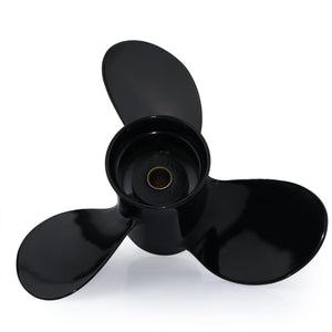 CAPTAIN12 Spline Tooth Aluminum Outboard Propeller fit Mercury Engines 8HP 9.9HP 4 Stroke, 8.9X9.5 Upgrade OEM Prop