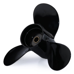 CAPTAIN12 Spline Tooth Aluminum Outboard Propeller fit Mercury Engines 8HP 9.9HP 4 Stroke, 8.9X9.5 Upgrade OEM Prop