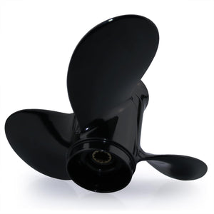 CAPTAIN12 Spline Tooth Aluminum Outboard Propeller fit Mercury Engines 8HP 9.9HP 4 Stroke, 8.9X9.5 Upgrade OEM Prop