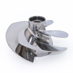 CAPTAIN Impeller fit Sea-Doo Personal Watercraft GTX LTD, RXT 260, RXT AS, RXT is, RXT X, GTX, Wake Pro, OEM 267000945, 267000567, 267000623, 4 Blade Jet Ski Impeller with Wrench and Seal