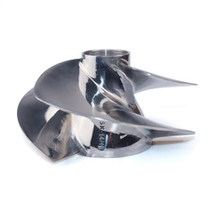 CAPTAIN Impeller with Wrench and Seal Replace for Solas SXX-CD-14/19, fit Sea-Doo Personal Watercraft (PWC) RXP-X-300 RXT-X-300 GTX-LIMITED-300 WAKE-PRO-230HP, 3 Blade, 161mm Jet Ski Impeller