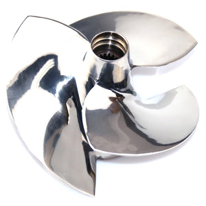 CAPTAIN Jet Ski Impeller Replace for Yamaha Waverunners VX Deluxe, VX Sport, VX1100, VX Cruiser, V1 Sport, fit Yamaha 6D3-R1321-02-00 3 Blades Impeller