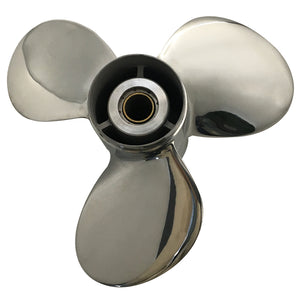 Captain Propeller 11 1/8x14 Fit Mercury Outboard Engines 30HP 25HP 48HP 60HP 55HP 60HP 70HP Stainless Steel 13 Tooth Spline RH