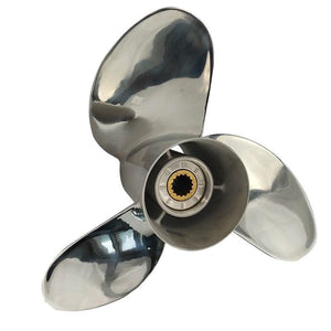 Captain Propeller 13 7/8x19 Fit Tohatsu Outboard Engines 60C 70C 70HP 75HP 90HP 115HP 120HP Stainless Steel 15 Tooth Spline RH