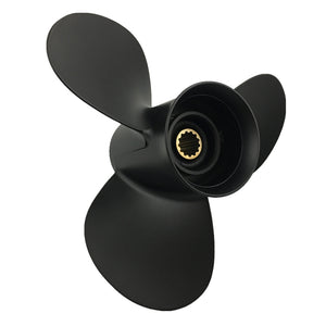 CAPTAIN Propeller 10 1/2x13 Fit Mercury Outboard Engines 25-70HP Aluminum 13 Tooth Spline RH 48-816704A45