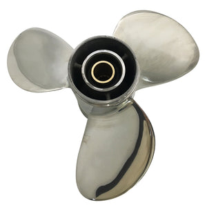 Captain Propeller 9.25x12 Fit Mercury Outboard Engines 9.9 CT 15HP 20 HP Stainless Steel 14 Tooth Spline RH